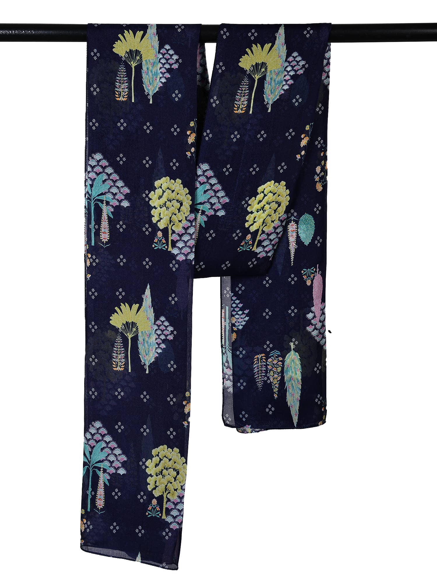 Namaskar Australia - Wholesale Scarf – Women's - Floral Pure Silk Designer Scarf1