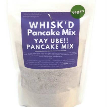 WHISK’D NYC - Wholesale Pancake Mix - Vegan Ube Pancake Mix2