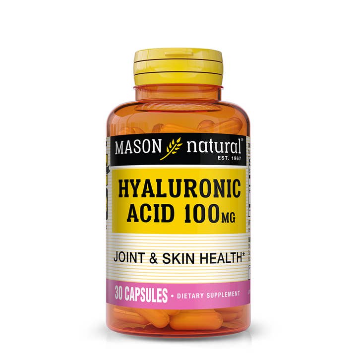 HYALURONIC ACID 100MG CAPSULES for wholesale by Mason Natural