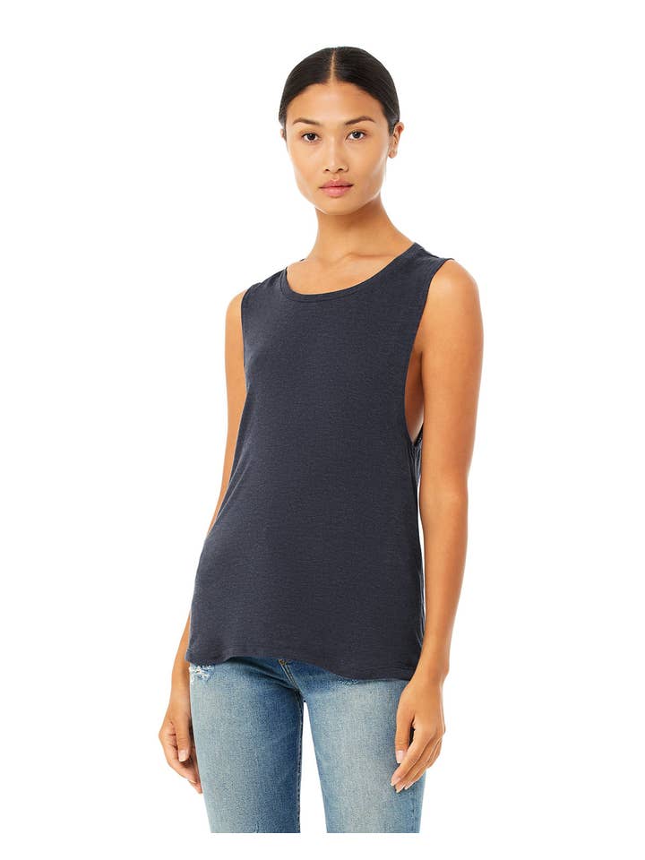 Total Apparel - Wholesale Tank Top - Women's - Bella Canvas Ladies' Flowy Scoop Muscle Tank | B88033