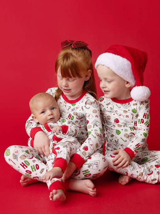 rainbow + co - Wholesale Sleepwear Set - Kids - Milk and Cookies Two Piece Set1