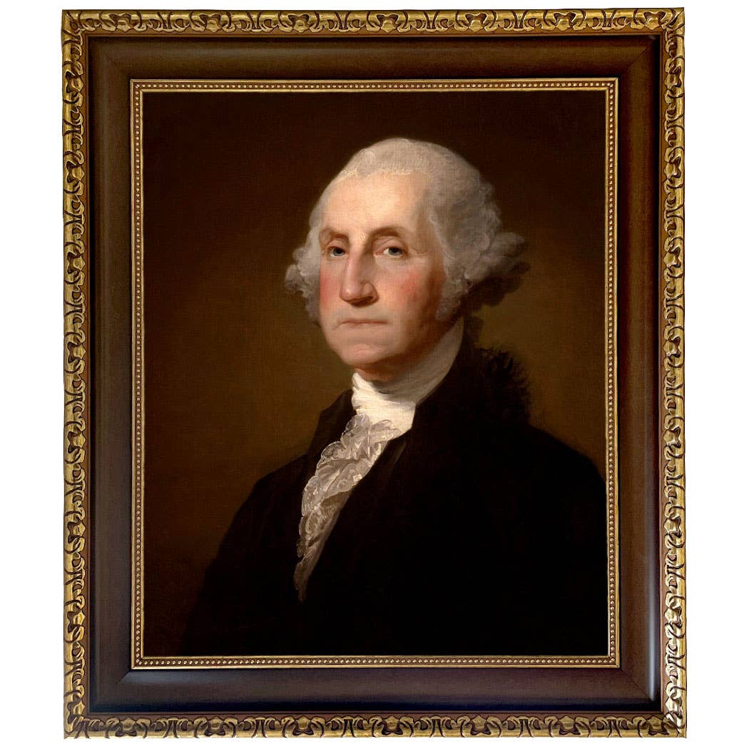 Madison Bay Co. - Historical Home Decor Reproductions - Wholesale Art Print - George Washington by Gilbert Stuart Vintage Painting Print34