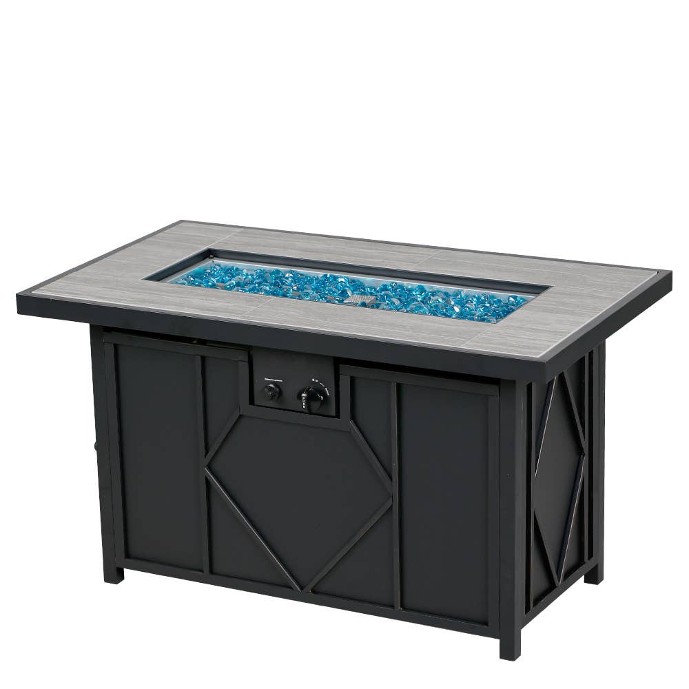 SHINERICH - Wholesale Fire Pit - Heatmaxx 60,000 BTU 42” Gas Fire Pit Table10