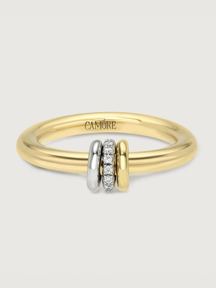 Rondel Ring for wholesale by Camóre