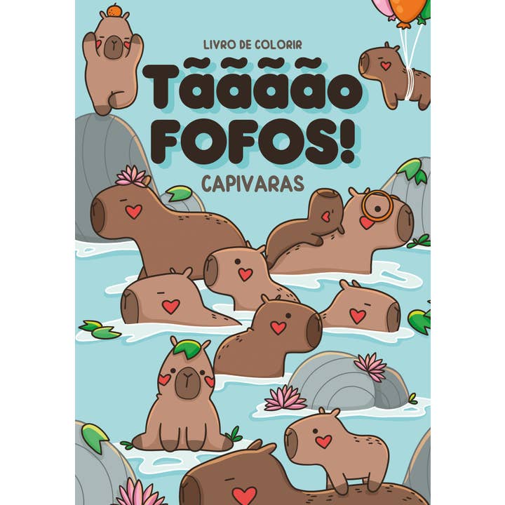 Sååå söta - Kapybaror: Målarbok för wholesale av Zero a Oito