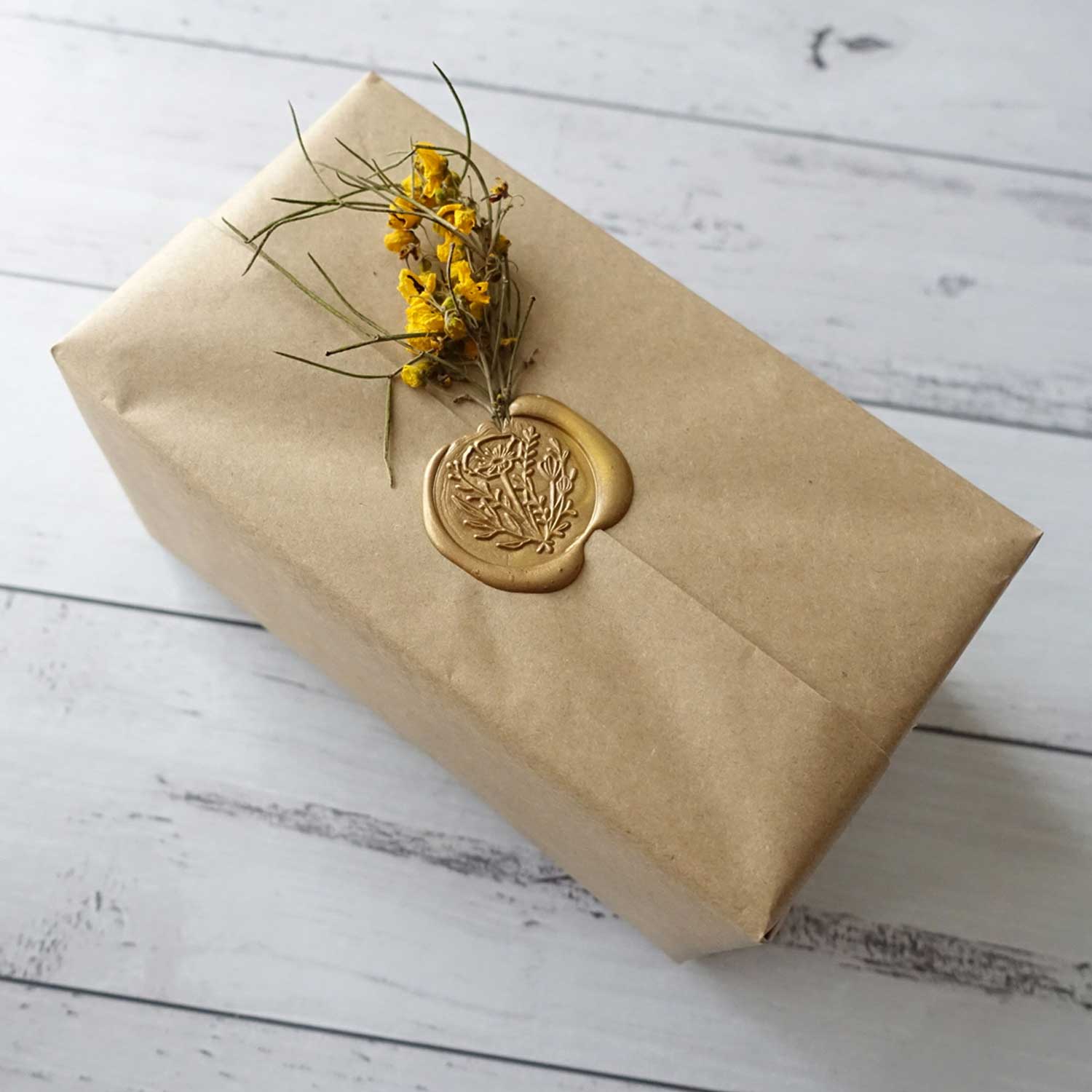Fiona Ariva - Wholesale Rubber/Decorative Stamp - Wild flower wax seal stamp, wax seal kit or stamp head6