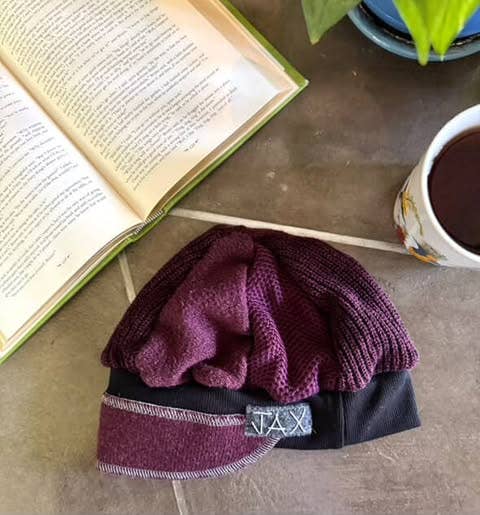 Jax Upcycled – Gorro - Unissexo por atacado – Escolha o Boné Newsboy de Camisola Reciclada Color Way8