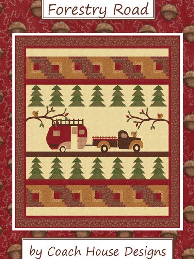 Skogsbruk Road täcke mönster för wholesale av Coach House Designs