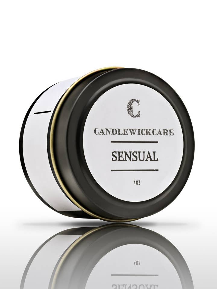 CandlewickCare Sinnliche Duftkerzen im Glasgefäß (4 Unzen) für den Großhandel von CANDLEWICKCARE