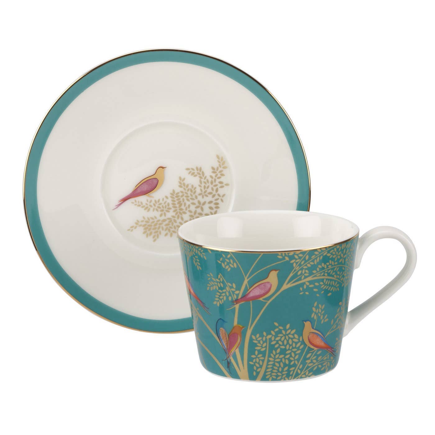 Portmeirion, Spode, Pimpernel, Nacthmann, Wrendale Designs - Wholesale Coffee/Tea Cup - Chelsea Collection Tea Cup & Saucer - Green3