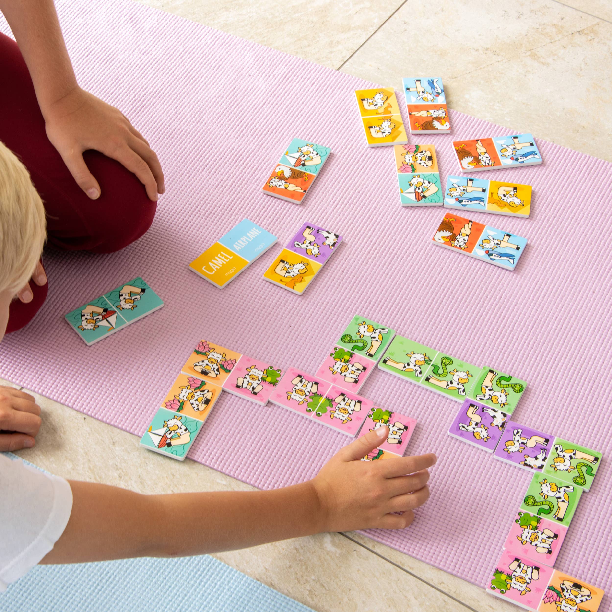 Myga - Wholesale Card Game - Yoga Domino Movement Game2