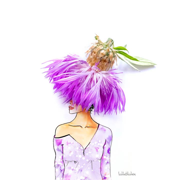 Lütteblüten - Wholesale Art Print - The perfect protection - Art Print A4 and A32