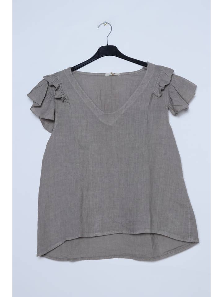 LÉA & LUC - Wholesale Blouse - Women's - 100% Linen Blouse REF. 1201930