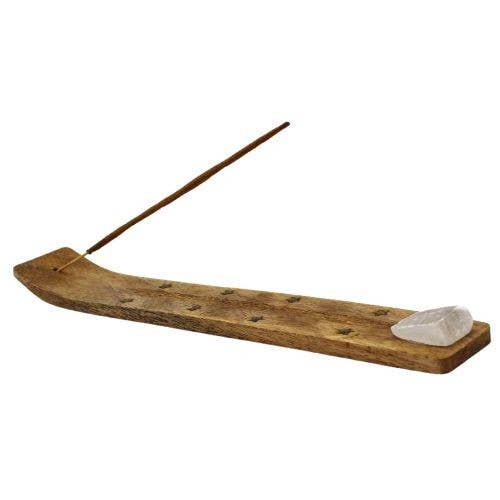 Green Tree - Wholesale Incense Holder - Incense Holder Selenite Set 6 pcs1