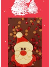 Comptoir du Cacao · Milk chocolate bar, Santa, red box for wholesale by French Feast