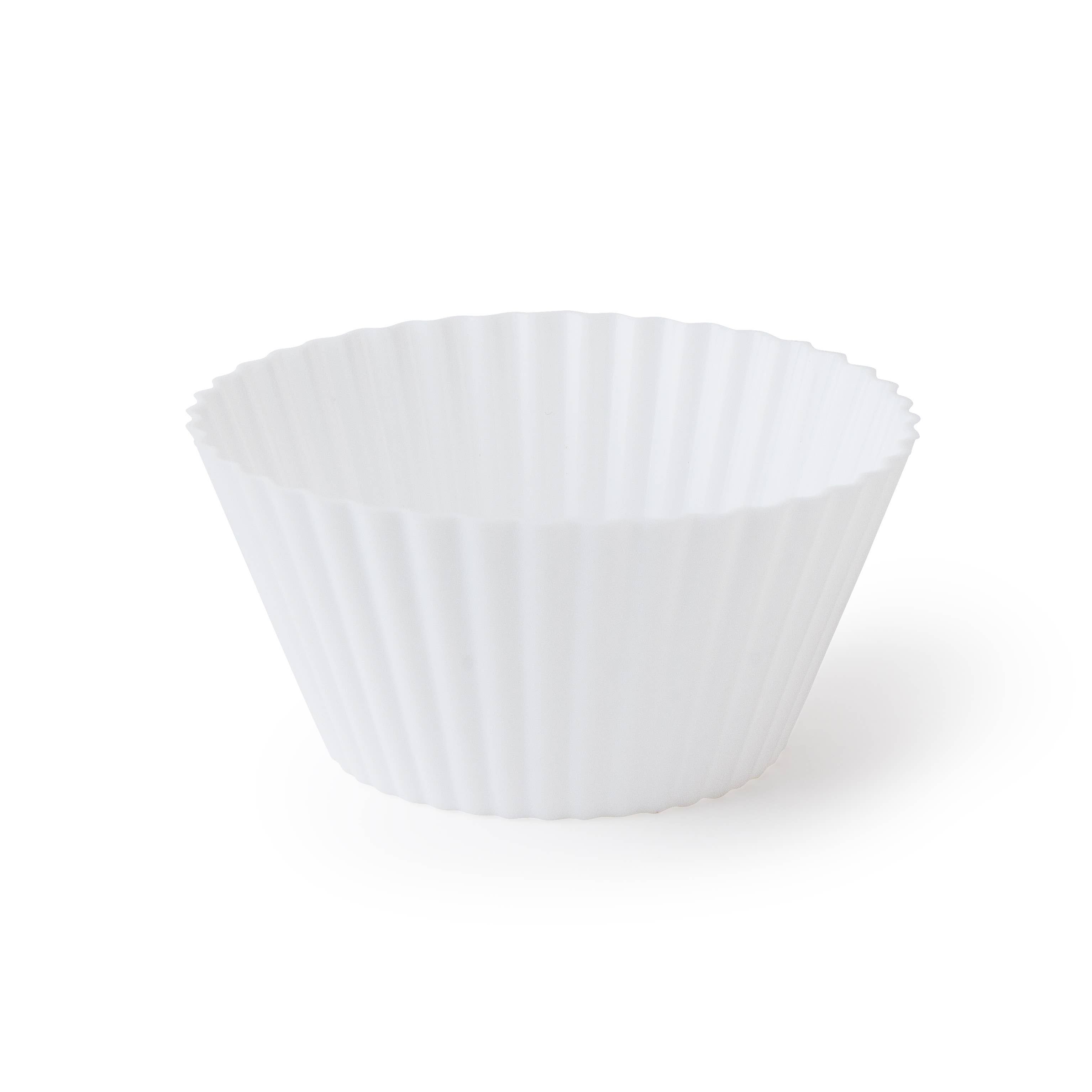 Fox Run Brands - Wholesale Cupcake/Muffin Liner - Bakelicious Silicone Cupcake Liners, Set of 12, 3" x 3" x 1"4