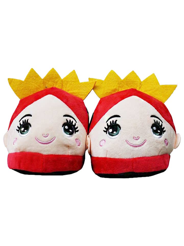Cap Zone - Wholesale Slippers - Kids - Kids Mermaid Princess Plush Lounge Sock Slipper3