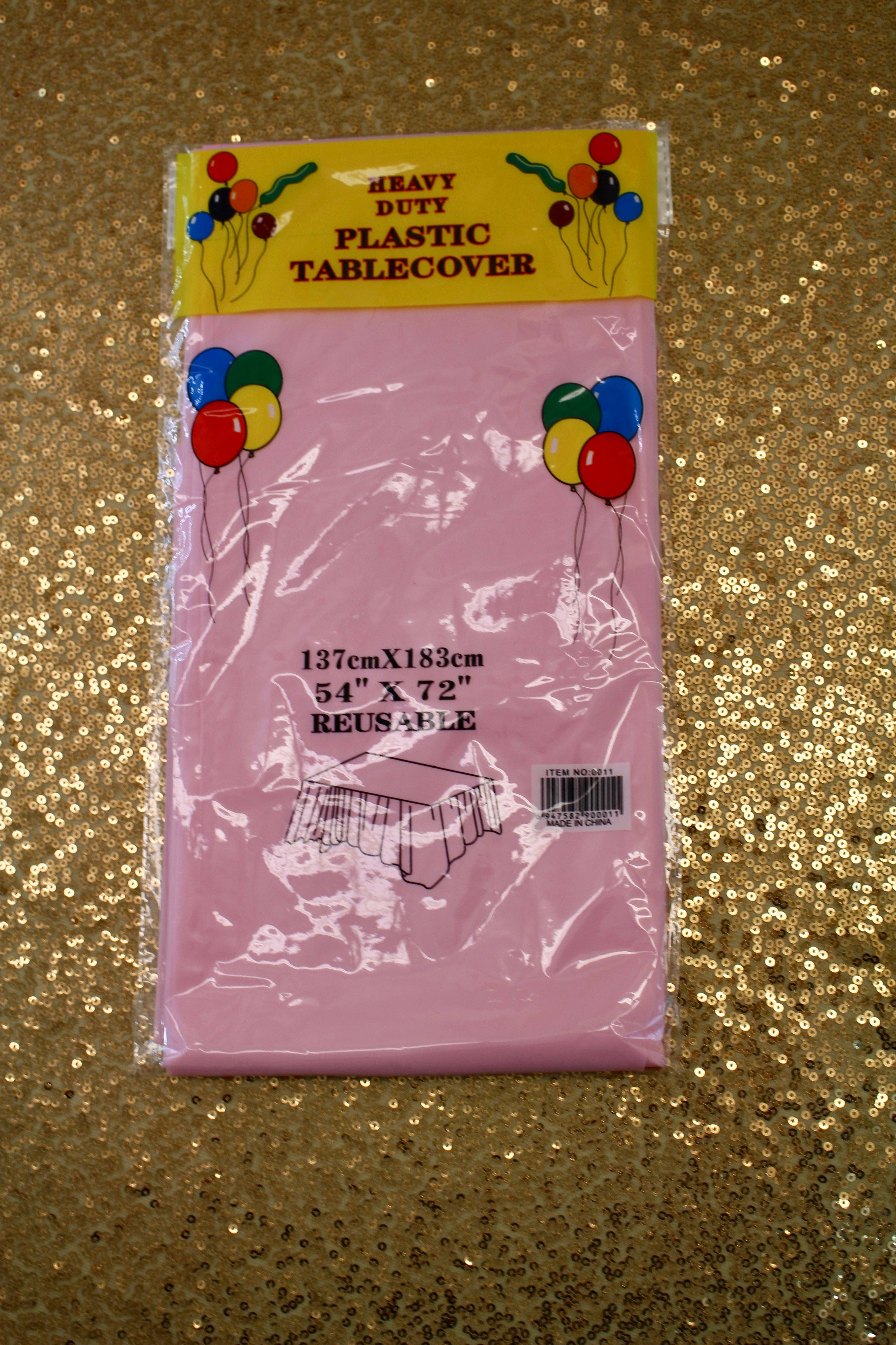 Your Party Box - Wholesale Disposable Table Cover/Runner - Heavy Duty Re-Usable Plastic Tablecloths8