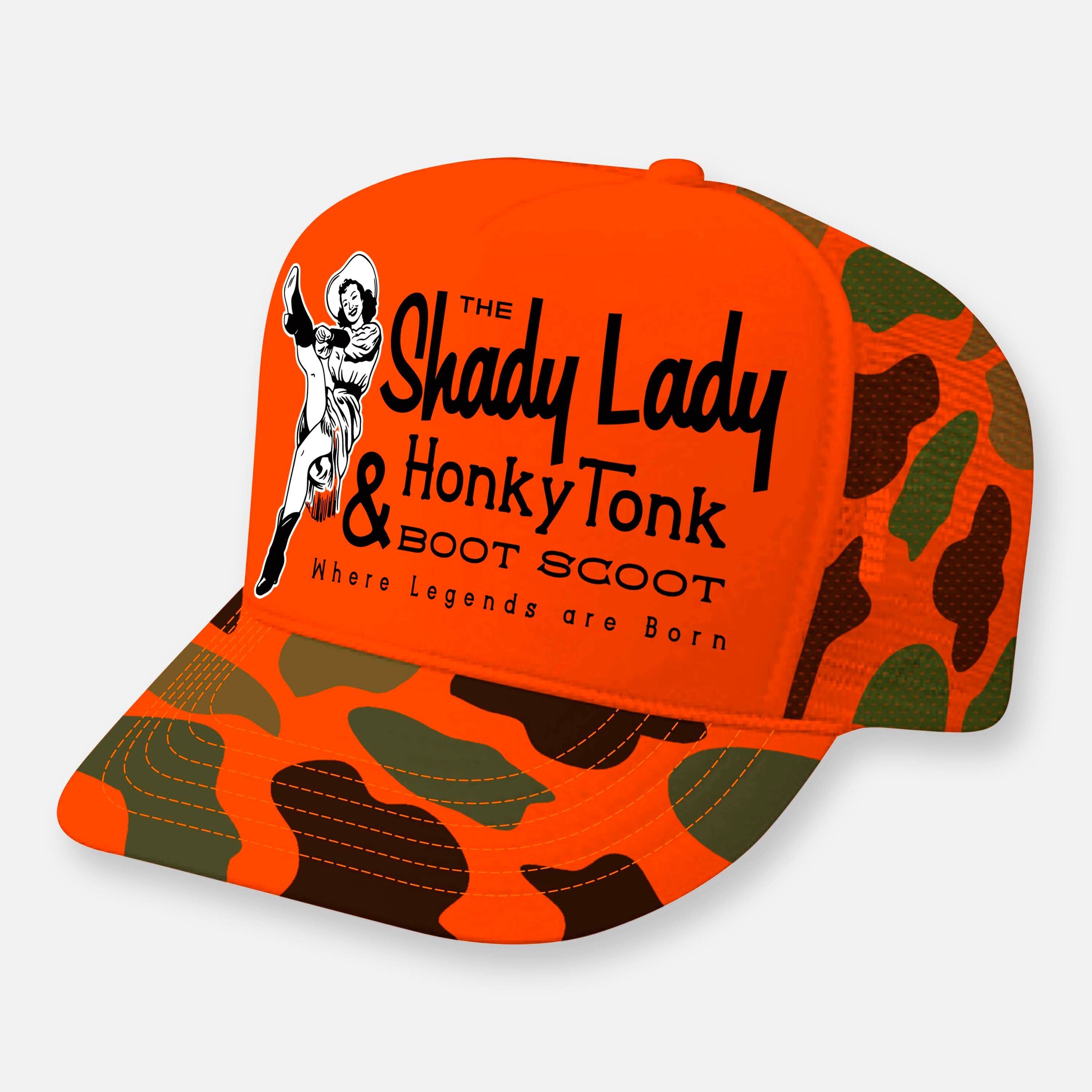 Webig Moto Company - Venta al por mayor Gorra trucker - Unisex - SOMBREROS THE SHADY LADY HONKY TONK8