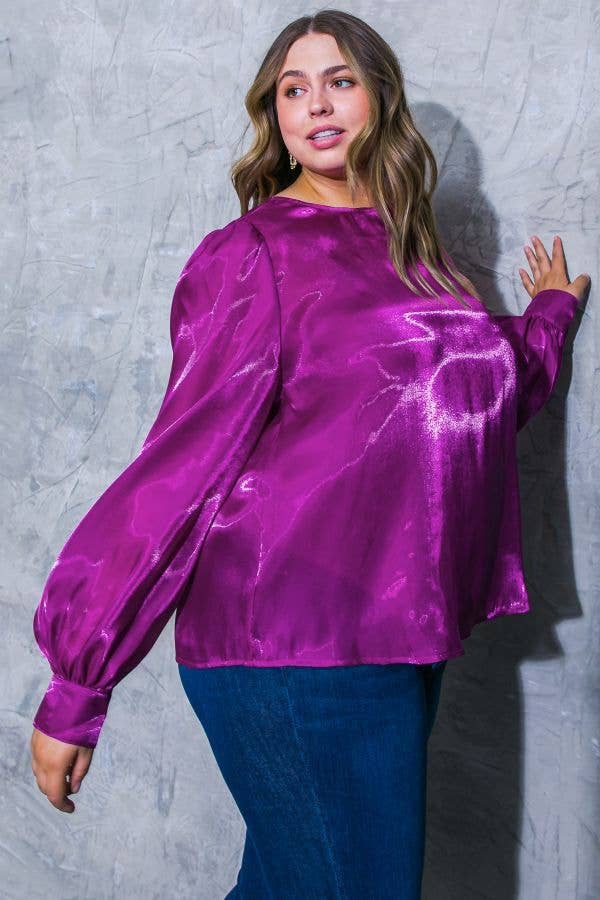 ORCHID A solid woven top - ITP12632 for wholesale on Faire2