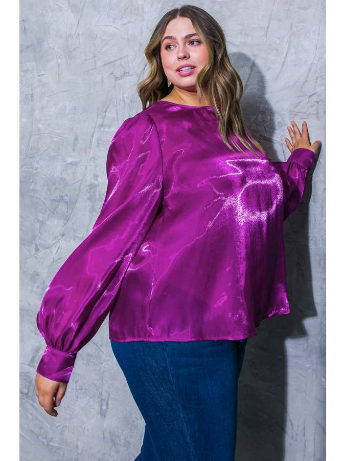 ORCHID A solid woven top - ITP12632 for wholesale on Faire2