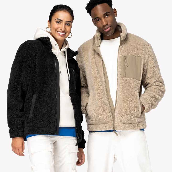 Native Spirit - Unisex Sherpa Jacket and other Purchase Wholesale sherpa fleece fabric. Free Returns & Net 60 Terms on Faire trending on Faire.