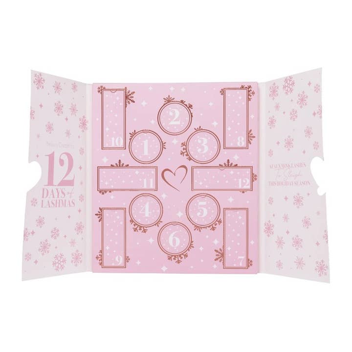 PINEAPPLE Beauty - Wholesale False/fake eyelashes - Beauty Creations ELS Mink Lashes Xmas Advent Calendar - 1set2