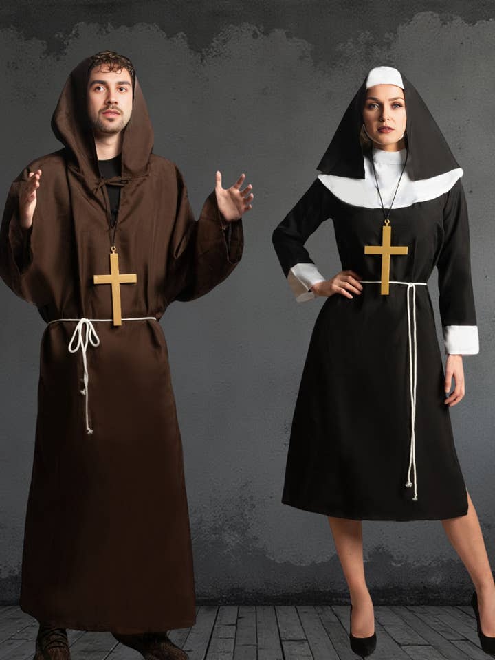 Partychimp - Wholesale Costume - Women's - Priest Costume - Party Outfit1