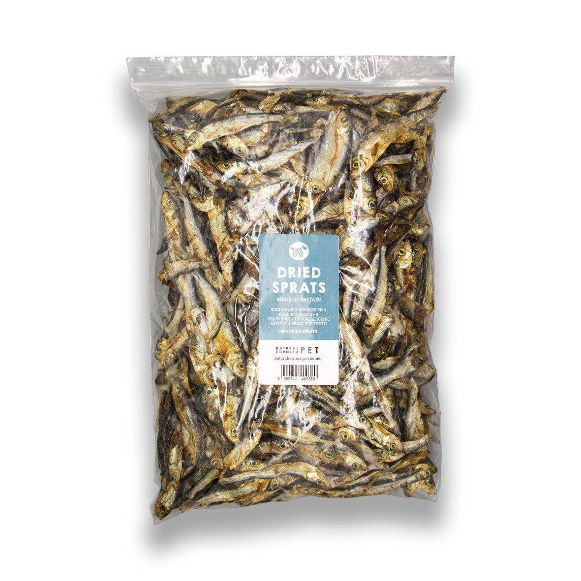 The Pets Larder - Wholesale Pet Treats - Dog - Dried Sprats for Dogs - Natural Dog Treats2