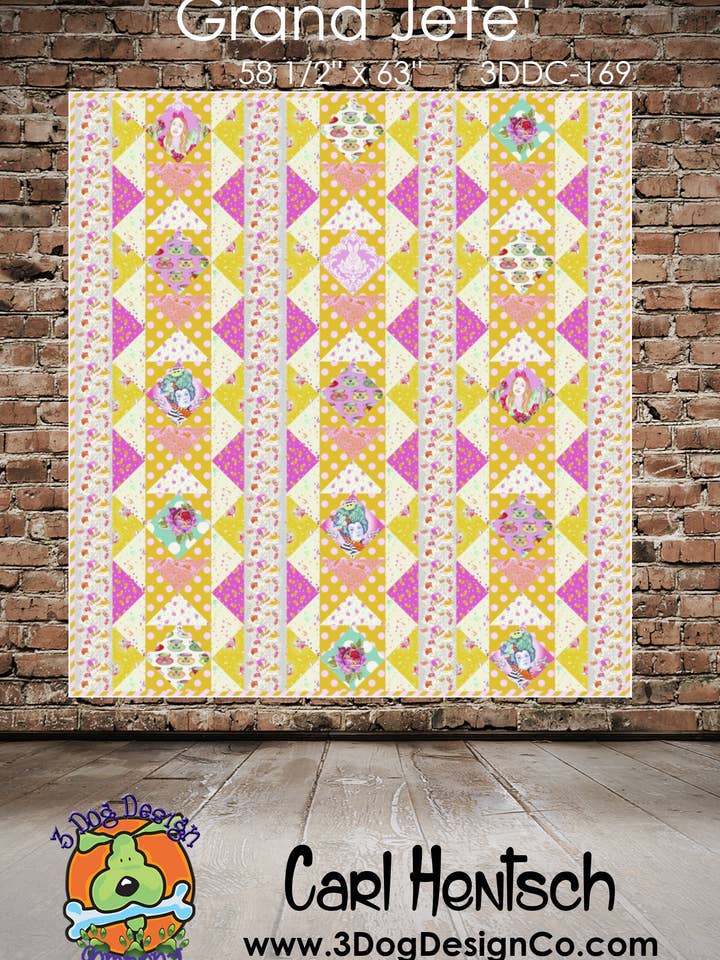 'Grand Jete' voor wholesale door 3 Dog Design Company