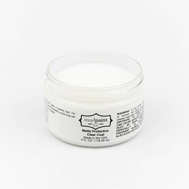 MudPaint - Wholesale Craft Supplies - Matte Finish Clear Coat