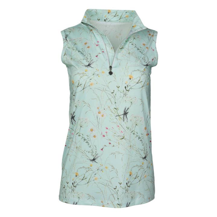 Dapplebay Dragonfly Meadow 1/4 Zip Top da Equitazione - Senza Maniche per la vendita all'ingrosso da parte di Dapplebay