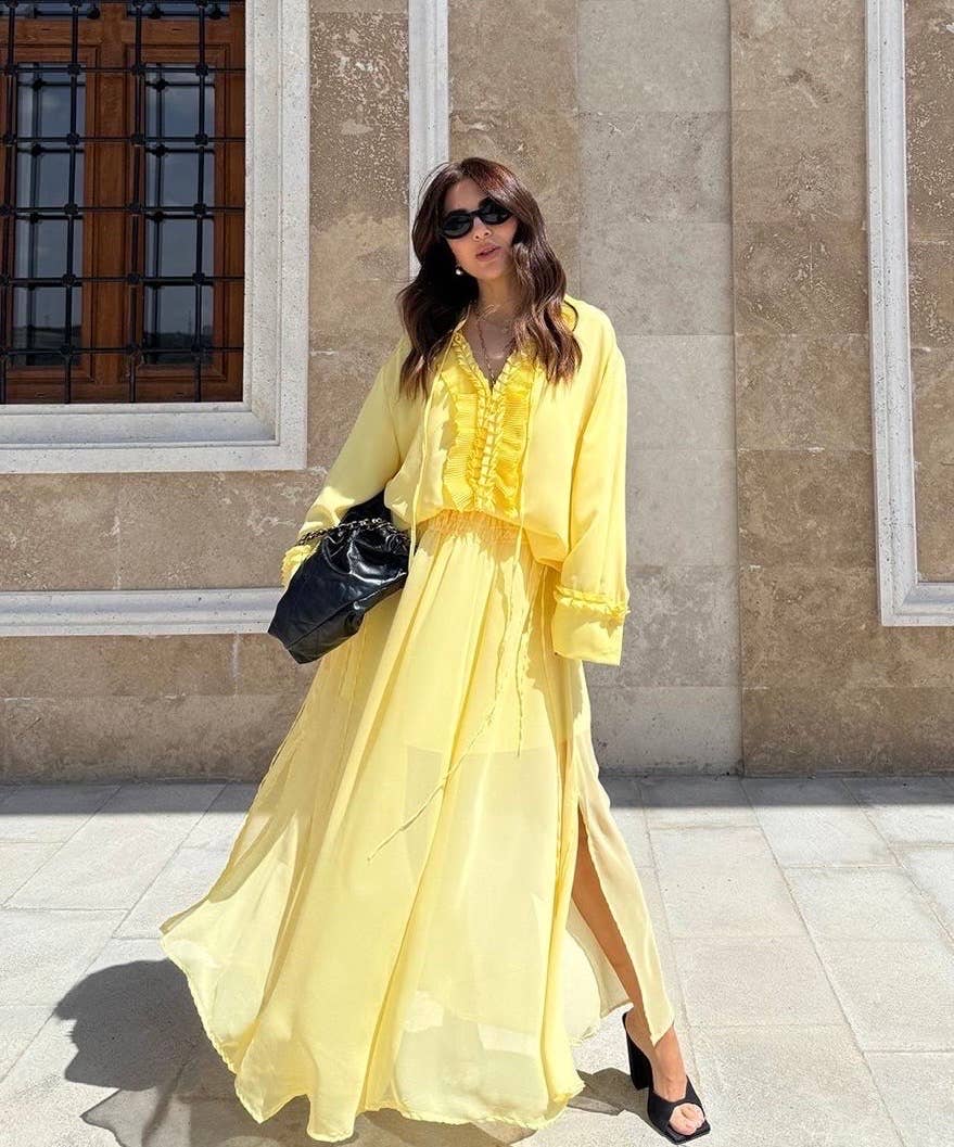 MAXMILA PARIS - Wholesale Skirt - Women's - SACHA long and fluid summer skirt with elastic