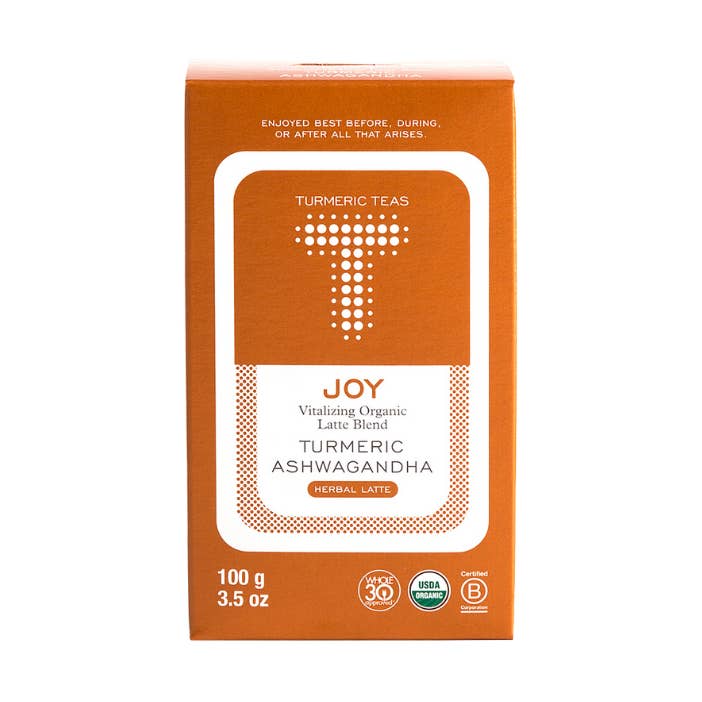 JOY | Vitalizing Organic Latte Blend for wholesale by Turmeric Teas