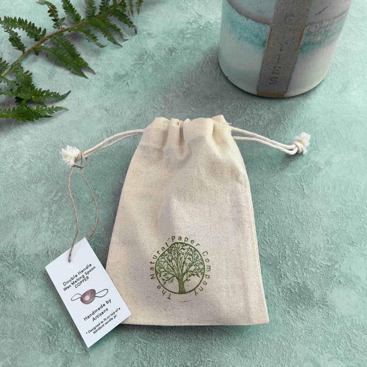 The Natural Paper Company – Lacre por atacado – Colher de Derreter Cera com Dupla Pega - Cobre Maciço | Feito à Mão2