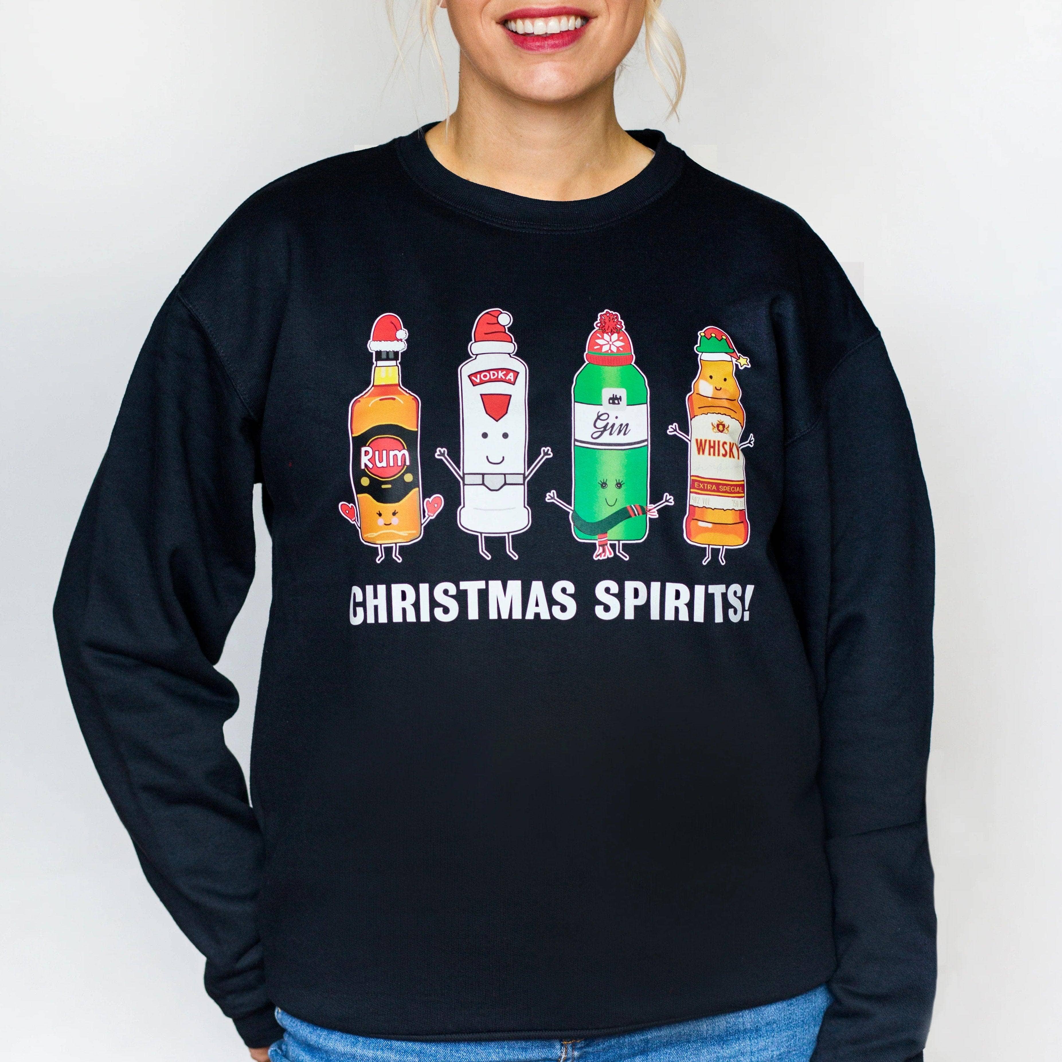 Of Life & Lemons - Wholesale Graphic Sweatshirt - Unisex - 'Christmas Spirits' Christmas Jumper5