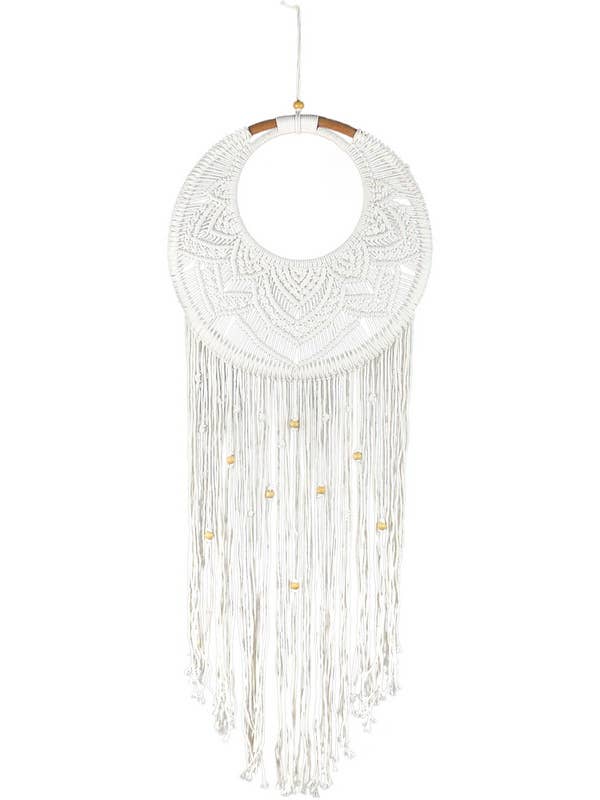 Cubby House by Malmar - Wholesale Decorative figurine - 120cm Macrame Hanger With Mandala Design0