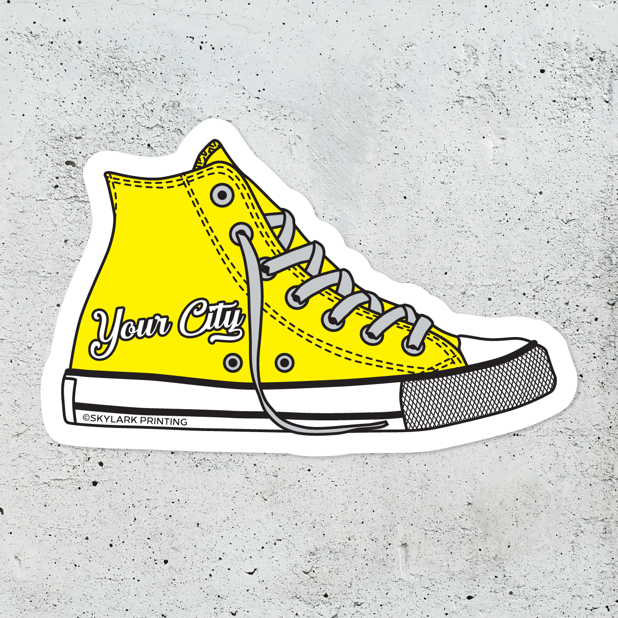 Skylark Printing - Wholesale Sticker - Custom Vintage High Top Shoe  Souvenir Sticker15