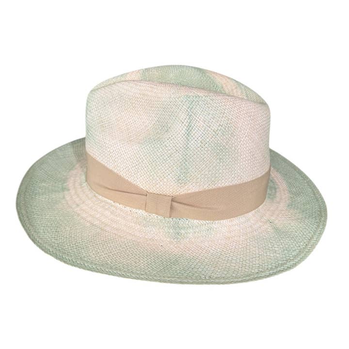 PANAMA, 8cm Mint Tie Dye for wholesale by L'ORA D'ORO