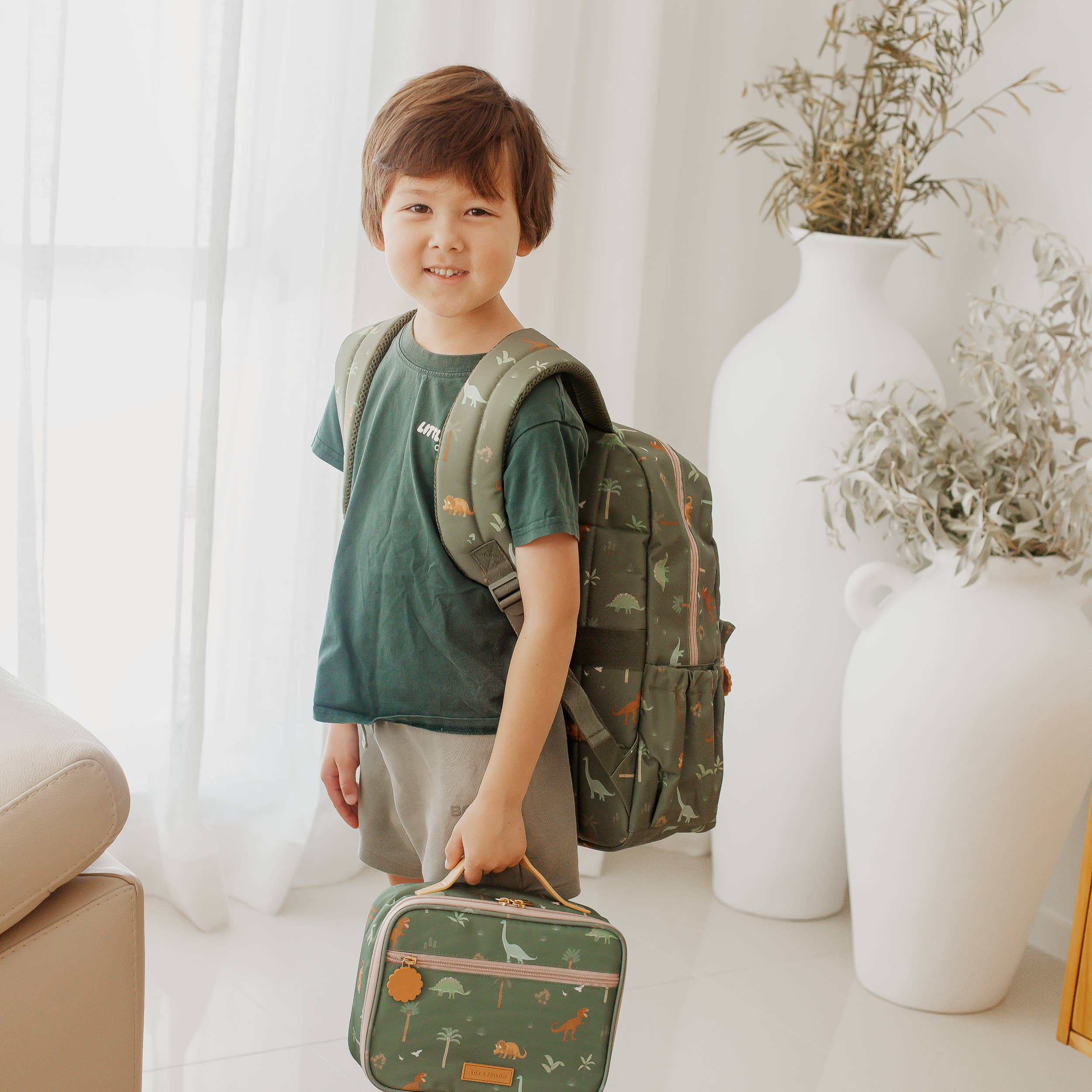 Fox & Fallow - Wholesale Lunch bag/box – Kids - Dinos Mini Lunch Bag10