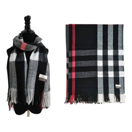 TAPA fashion – wholesale Halsduk - Dam – Kashmirliknande rutmönstrade halsdukar SCF1101 (12 st)3