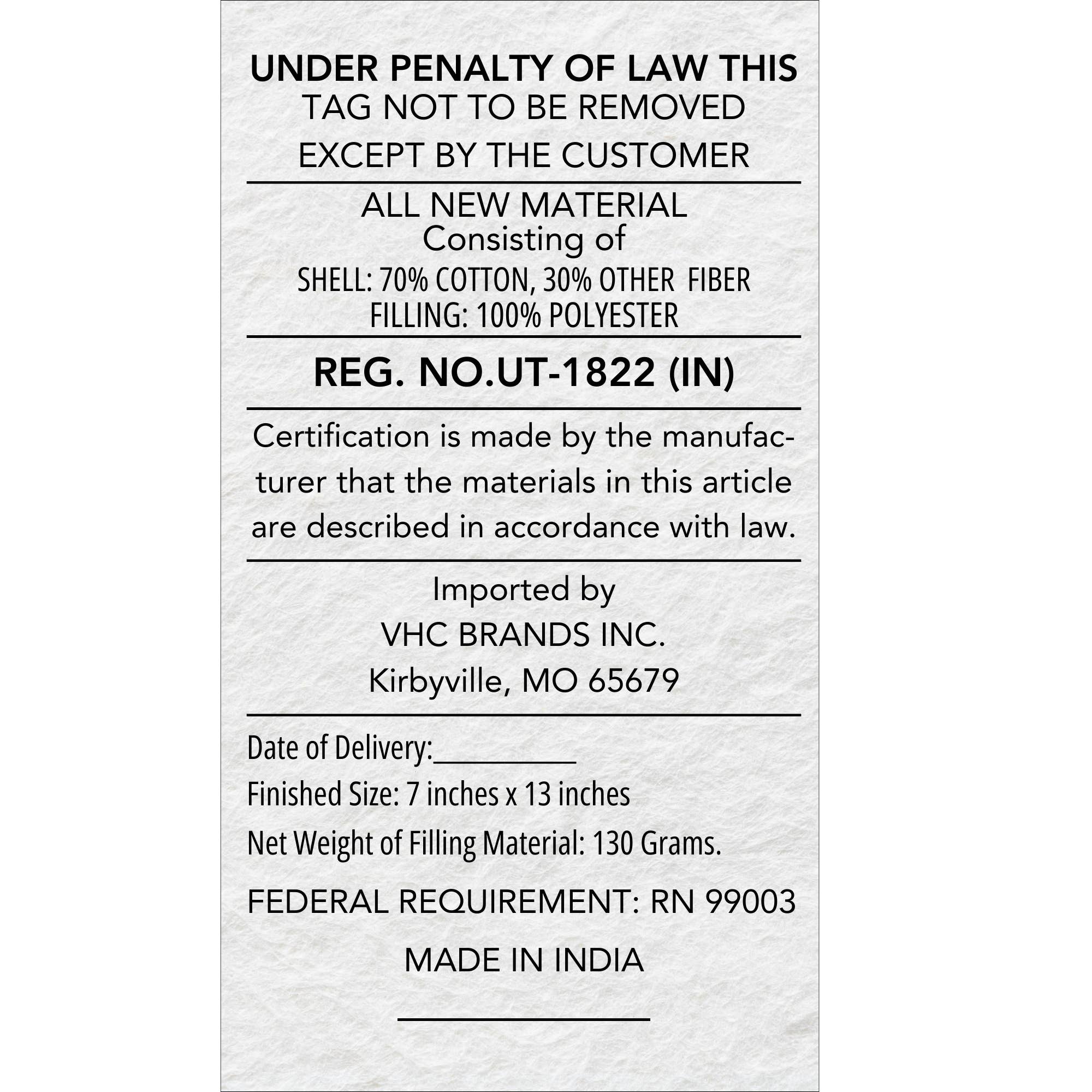 VHC Brands - Wholesale Throw/Decorative Pillow - Harvest Blessings Simply Blessed Woven Lumbar Decorative Pillow Farmhouse Fall Accent Home Decor 7x136