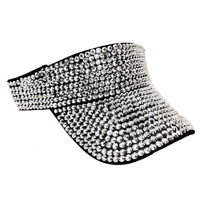 Sensibling Corp. - Wholesale Visor - Women's - Bling Studded Visor Hat21