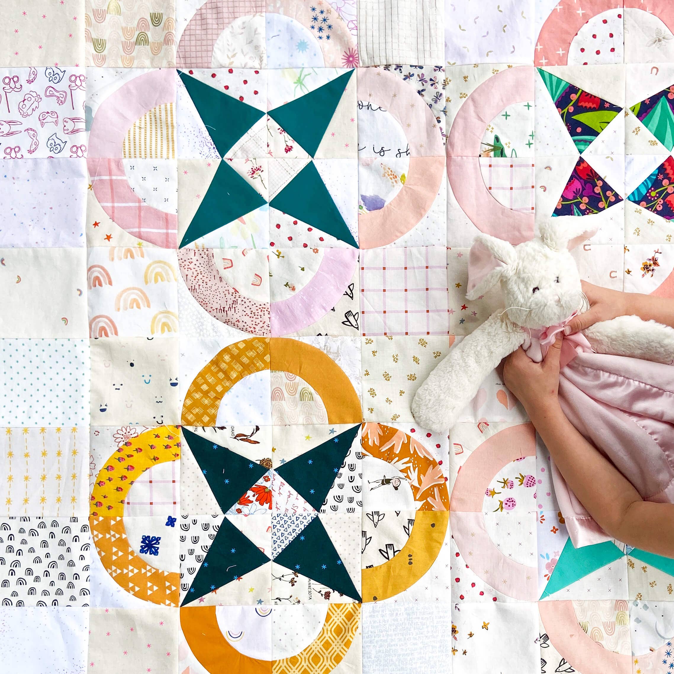 Megan Collins Quilt Design - Wholesale Craft Sewing Kit - Where Flowers Bloom Quilt Pattern5