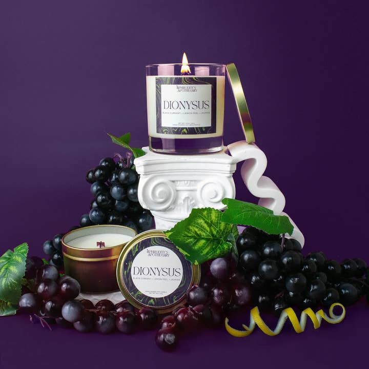 Aphrodite's Apothecary - Wholesale Jar/Filled Candle - Dionysus Candle3