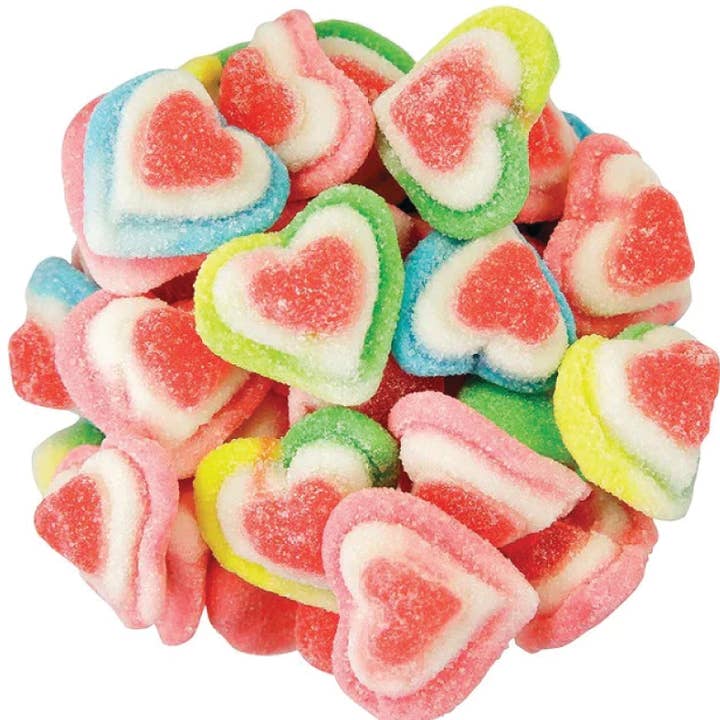 Oh, Sugar! - Wholesale Gummy - Candy Sugar Stacks - Everyday Triple Gummy Hearts1