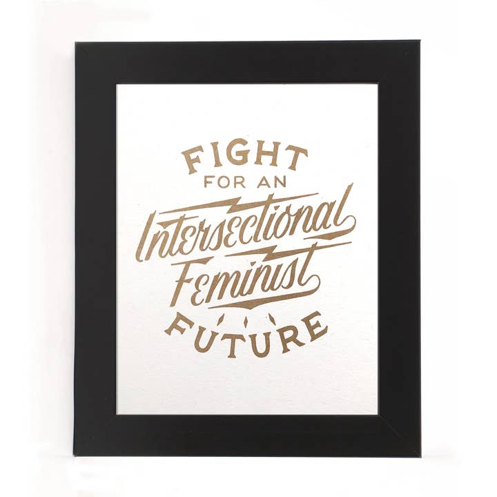 "INTERSECTIONAL FEMINIST FUTURE" PRINT for wholesale by Vichcraft