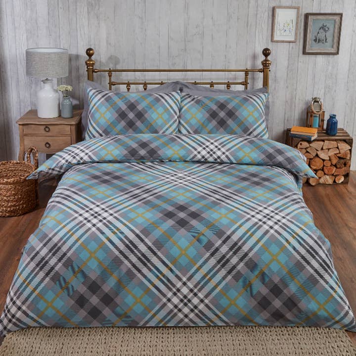 Rapport Home Furnishings Limited - Wholesale Beddengoedset - Tartan dekbedovertrek