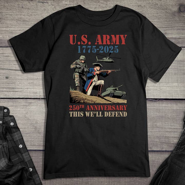 Artopia - Wholesale T-shirt (graphic) – unisex - Army 1775-2025 T-Shirt