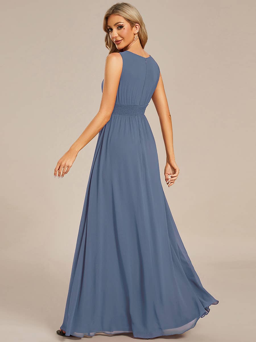 Ever-Pretty – wholesale Gown – Women's – Elegant Pleated Sequin Bridesmaids Dress26
